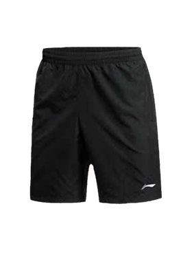 正品李宁19夏季运动生活男子休闲透气短卫裤AKSP553