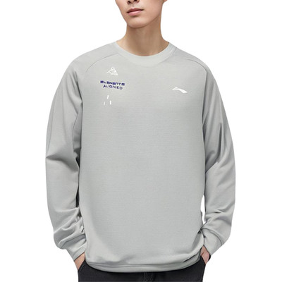 李宁正品男子加绒保暖运动卫衣