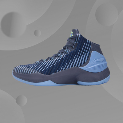 李宁运动鞋男子冬季新款篮球系列舒适耐磨专业比赛鞋ABAM053