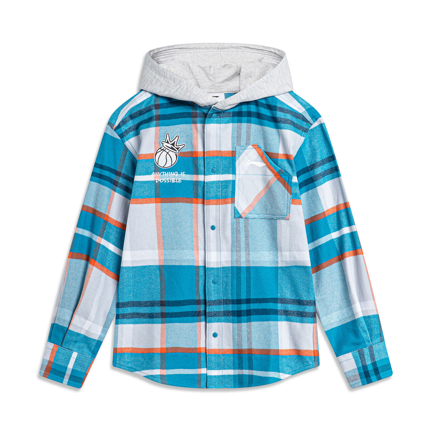 Lining/李宁正品新款篮球系列儿童休闲宽松衬衫连帽外套YFDU037,童装/婴儿装/亲子装,普通外套,淘宝优惠券,粉丝福利购,淘宝优惠卷