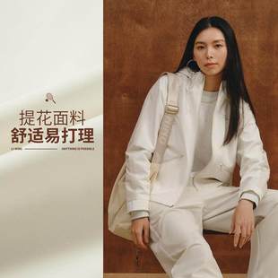 李宁正品 运动潮流系列女子舒适透气百搭休闲连帽夹克外套AFDW426