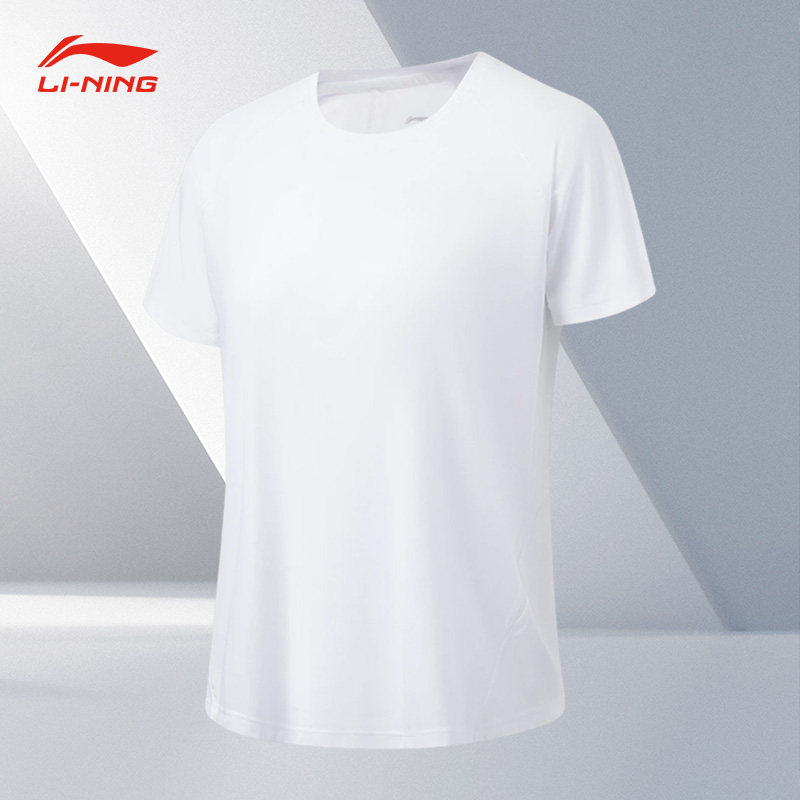 Lining/李宁正品健身系列女子反光冰感舒适宽松短袖T恤ATST222,运动服/休闲服装,运动T恤,淘宝优惠券,粉丝福利购,淘宝优惠卷