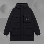 Lining 李宁正品 韦德系列男子休闲宽松保暖运动鹅绒羽绒服AYMS147