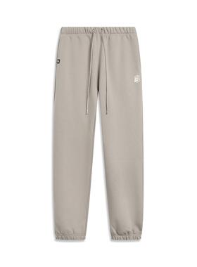 李宁正品反伍BADFIVE男子舒适透气加绒保暖针织束脚长裤AKLV779