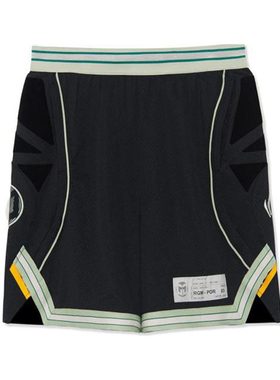 李宁正品篮球系列男子宽松透气专业运动训练直筒短裤AAPR413-2