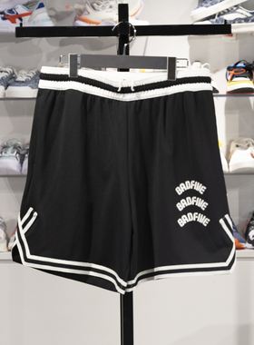 李宁正品反伍BADFIVE男子潮流舒适速干透气经典运动短裤AAPV023-1