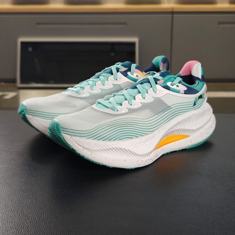 李宁正品越影4 PRO女子清爽透气时尚耐磨支撑运动跑步鞋ARHU014-5