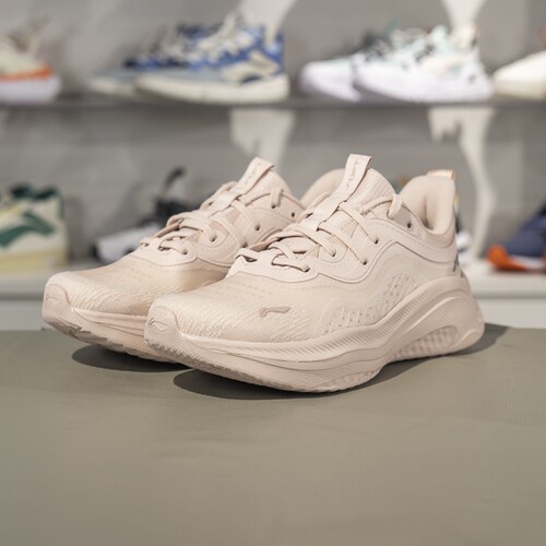 李宁正品SOFT GO 2 WMS女子潮流舒适百搭耐磨减震休闲鞋AGLV040-4
