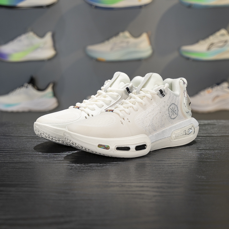 李宁正品韦德幻影7男子防滑耐磨专业运动训练实战篮球鞋ABPV011-1