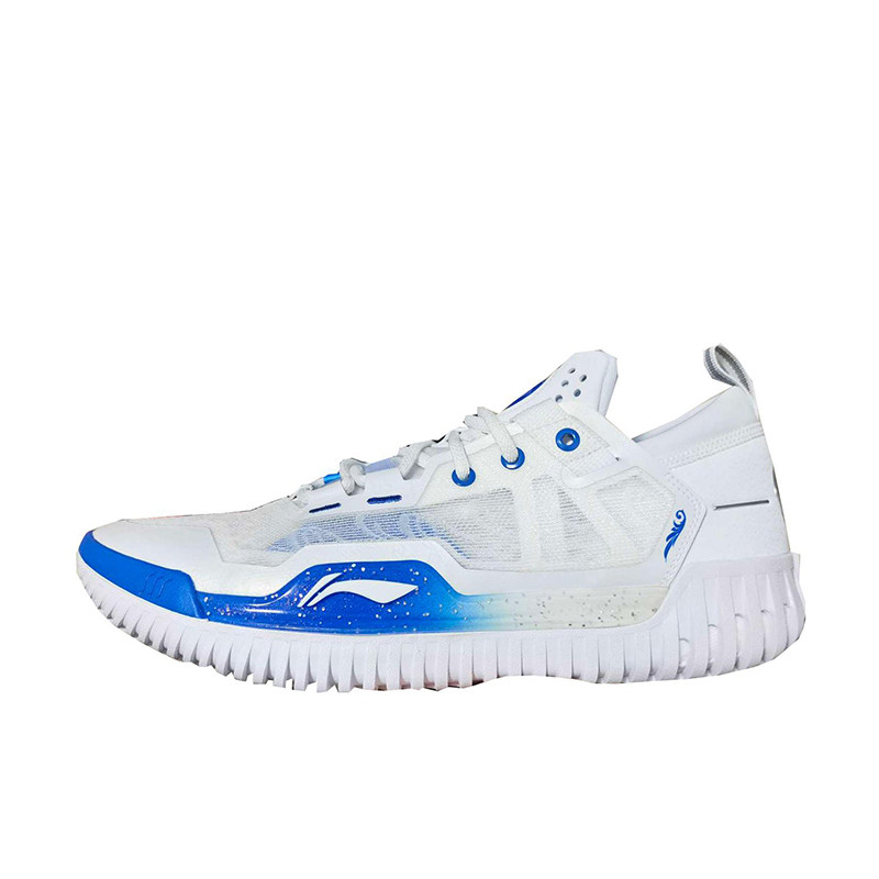 李宁正品反伍3男子防滑回弹耐磨系带中帮实战篮球鞋ABFU005-13