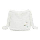 女子时尚 2023年新款 简约休闲毛绒单肩背包ABDT246 李宁正品 Lining