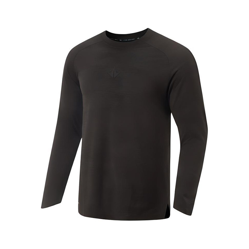 李宁正品篮球系列男子纯色简约运动训练圆领套头长袖T恤ATLV001-3,运动服/休闲服装,运动T恤,淘宝优惠券,粉丝福利购,淘宝优惠卷