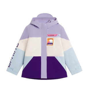 Lining/李宁正品加厚三合一冲锋衣保暖可拆卸休闲儿童外套YWBS024