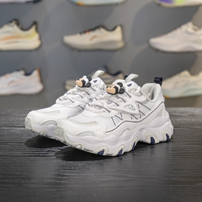 李宁正品猫爪LITE 3女子轻便透气耐磨低帮运动休闲鞋AGCV044-2