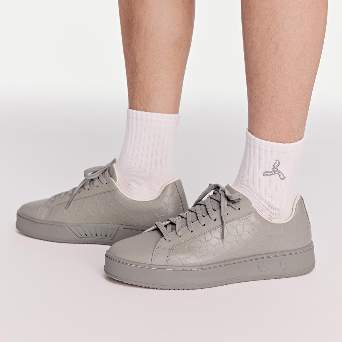 李宁正品男子经典复古板鞋