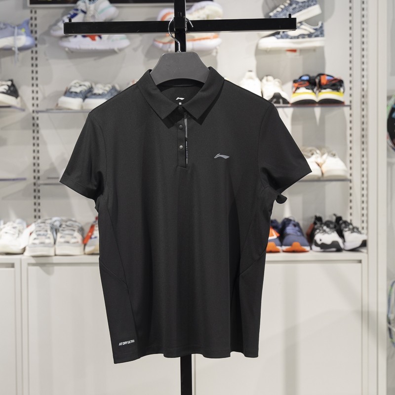 李宁正品健身系列女子速干透气简约宽松运动短袖POLO衫APLV016-1,运动服/休闲服装,运动POLO衫,淘宝优惠券,粉丝福利购,淘宝优惠卷