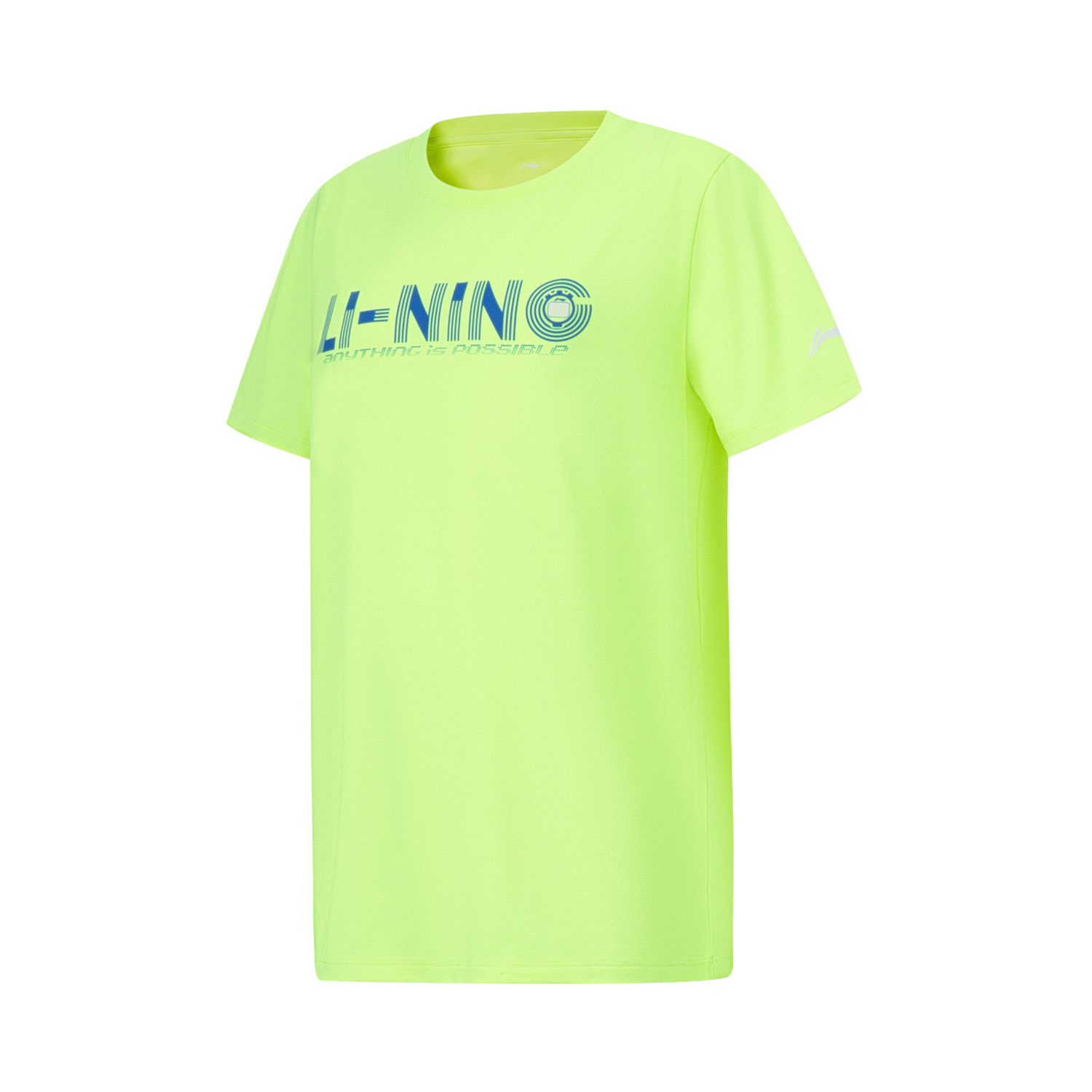 Lining/李宁正品夏季儿童训练系列圆领透气舒适短袖T恤YTST091-10