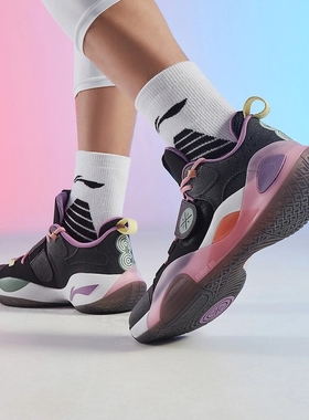 Lining/李宁正品全城8男女新款低帮专业比赛减震篮球鞋ABAQ069