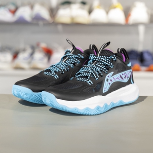 YKBU102 减震回弹耐磨运动篮球鞋 光能1.0男大童反光时尚 李宁正品