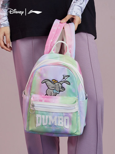 中国李宁双肩包联名小飞象系列新款情侣背包书包ABSR288