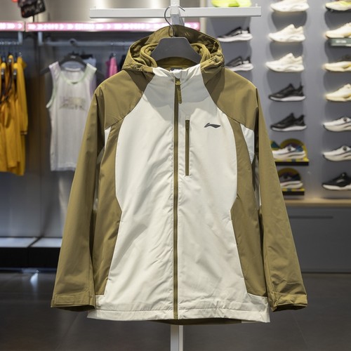 李宁正品男子三合一运动冲锋衣