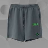 中国李宁短裤 AKSR743 男反伍BADFIVE重庆城市限定雾都大势运动裤