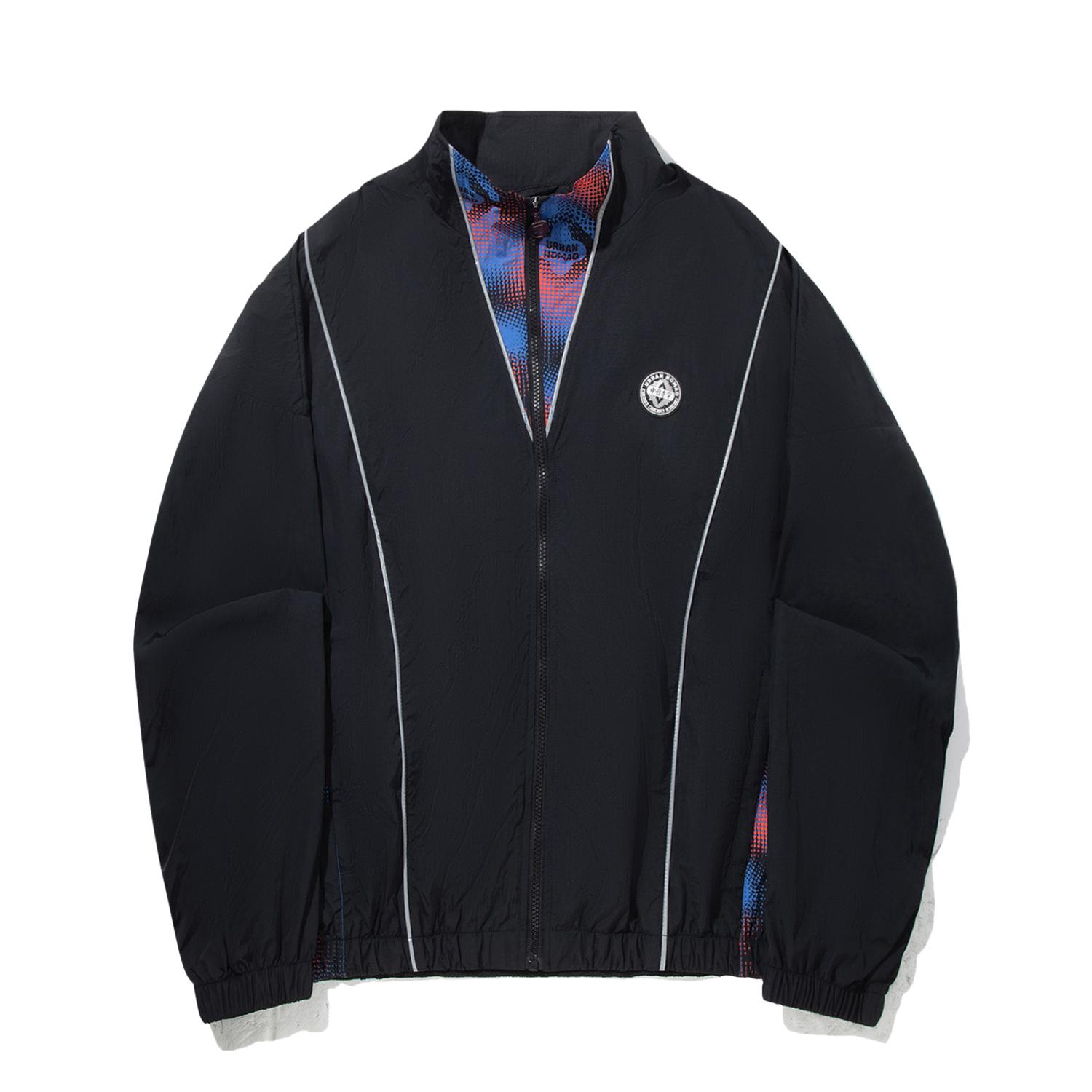 李宁正品男子宽松透气夹克外套