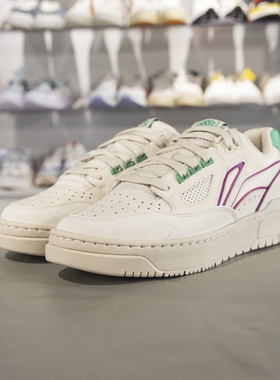 李宁正品反伍新秀男女款轻量回弹舒适防滑篮球文化鞋ABCV007-6