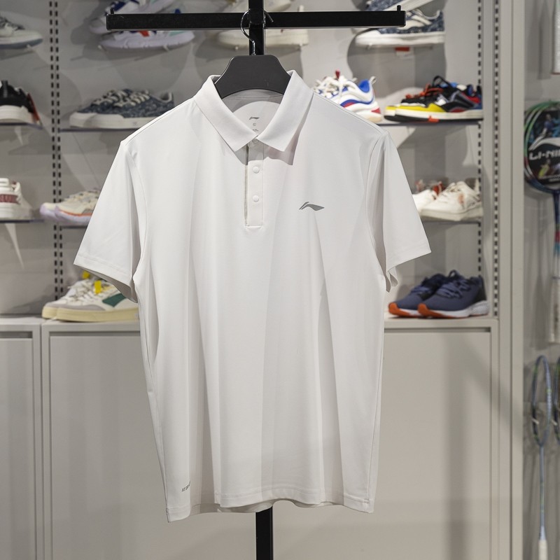 李宁正品健身系列男子凉感舒适简约翻领运动短袖POLO衫APLV179-6,运动服/休闲服装,运动POLO衫,淘宝优惠券,粉丝福利购,淘宝优惠卷