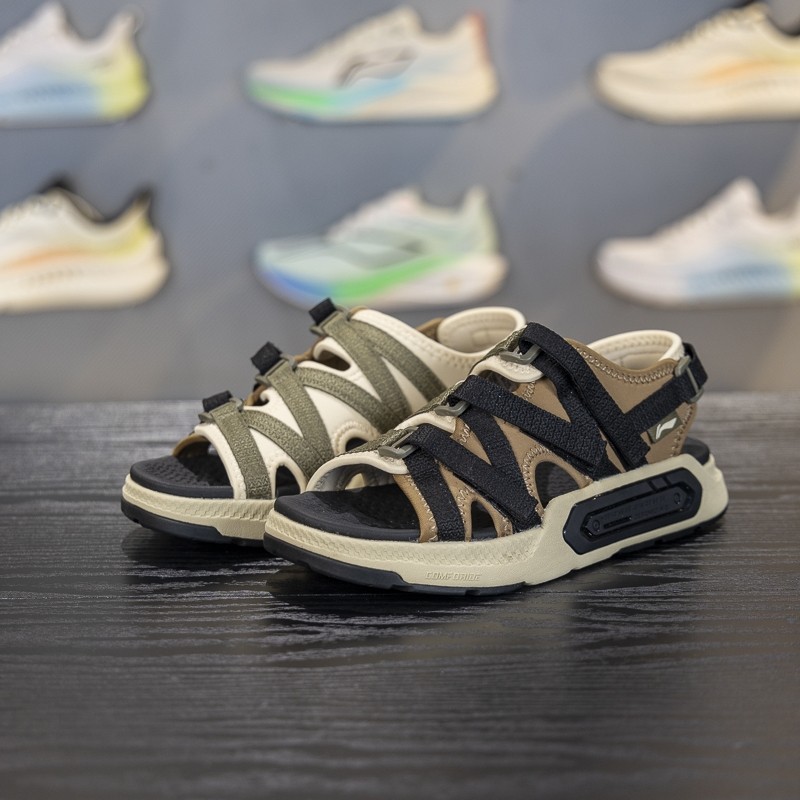 李宁正品运动生活系列男女大童经典复古透气低帮凉鞋YKUV010-1,童鞋/婴儿鞋/亲子鞋,凉鞋,淘宝优惠券,粉丝福利购,淘宝优惠卷