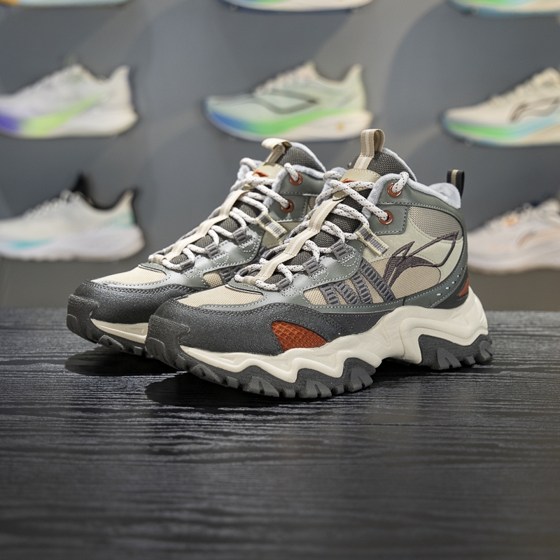 李宁正品男子防滑耐磨休闲鞋