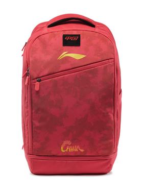 李宁正品乒乓球系列男女同款多仓收纳日常运动双肩背包ABSU271-1