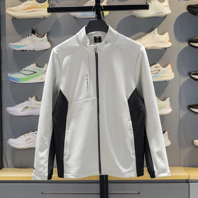 李宁正品男子运动训练夹克外套