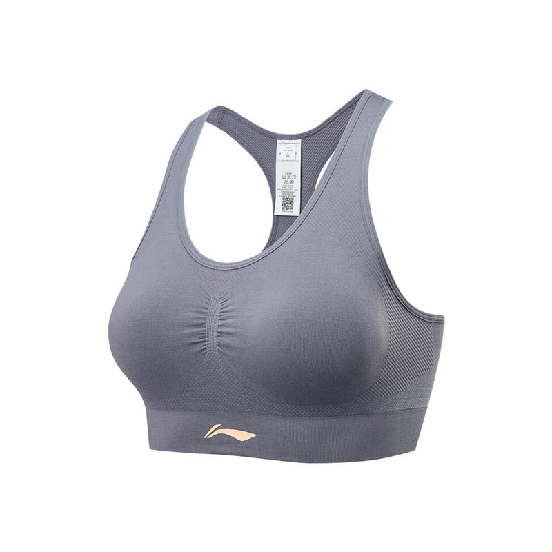 李宁正品夏季新款女子户外休闲运动训练高度支撑内衣YUBT006-2