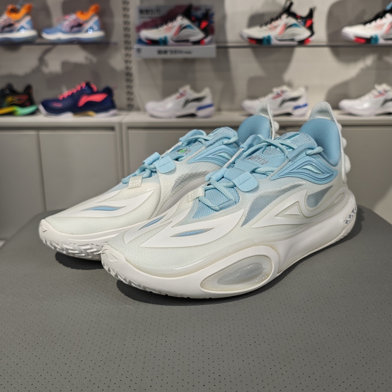 Lining/李宁正品韦德全城11 V2男子减震回弹低帮篮球鞋ABAT093-4