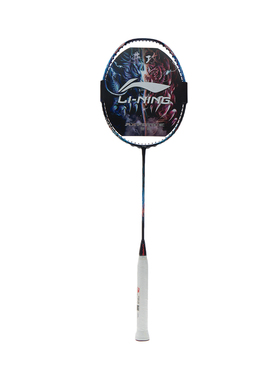 Lining/李宁正品雷霆90龙MAX(3U)男女蓝色运动羽毛球拍AYPS067