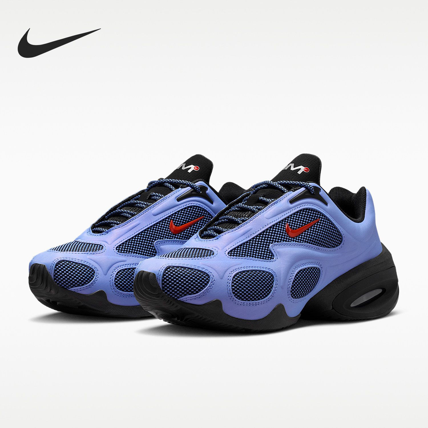 Nike/耐克正品AirMaxMuse新款女浅蓝黑色休闲鞋II6282-400