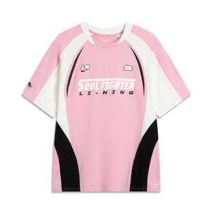 潮流运动休闲短袖 李宁正品 时尚 LPL联名系列男女同款 T恤AHSV705