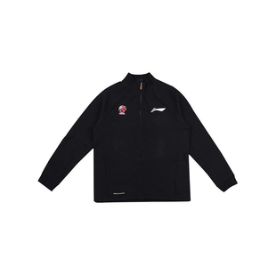 卫衣AWDTD29 李宁正品 开衫 印花立领轻盈长袖 CBA系列精英系列男士