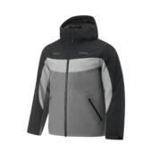 宽松舒适经典 李宁正品 健身系列男子连帽保暖时尚 运动棉服AFMU035