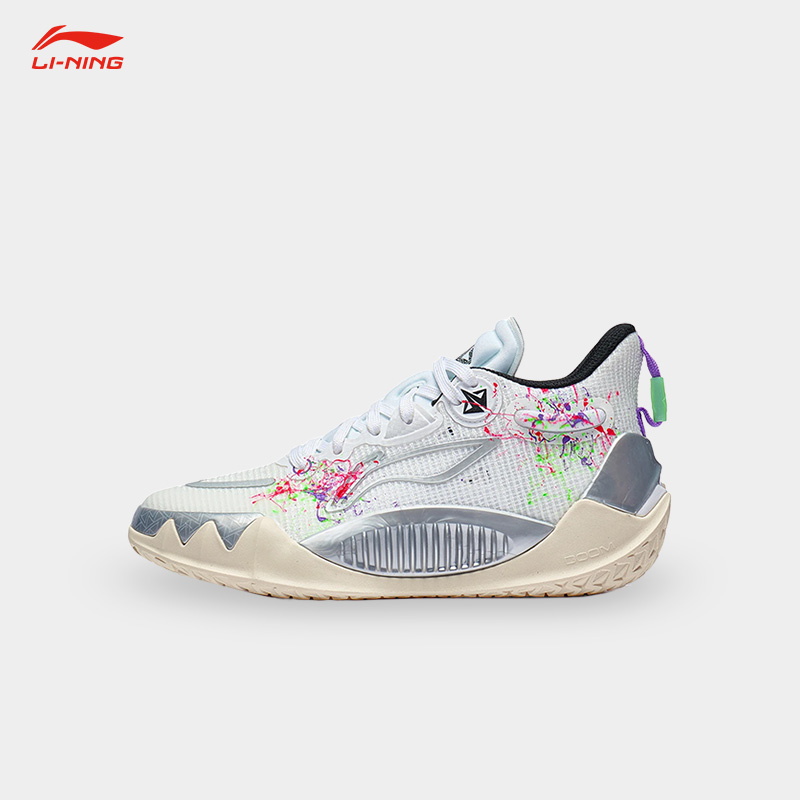 Lining/李宁正品夏季新款男大童反光减震回弹运动篮球鞋YKBT020