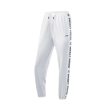 李宁帅气裤女夏季联名款训练帅气休闲运动长裤AYKR200