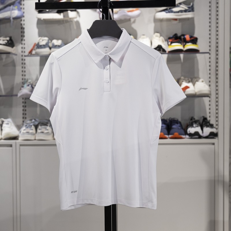 李宁正品2025新款女士简约经典针织亲肤透气短袖POLO衫APLV028-12,运动服/休闲服装,运动POLO衫,淘宝优惠券,粉丝福利购,淘宝优惠卷