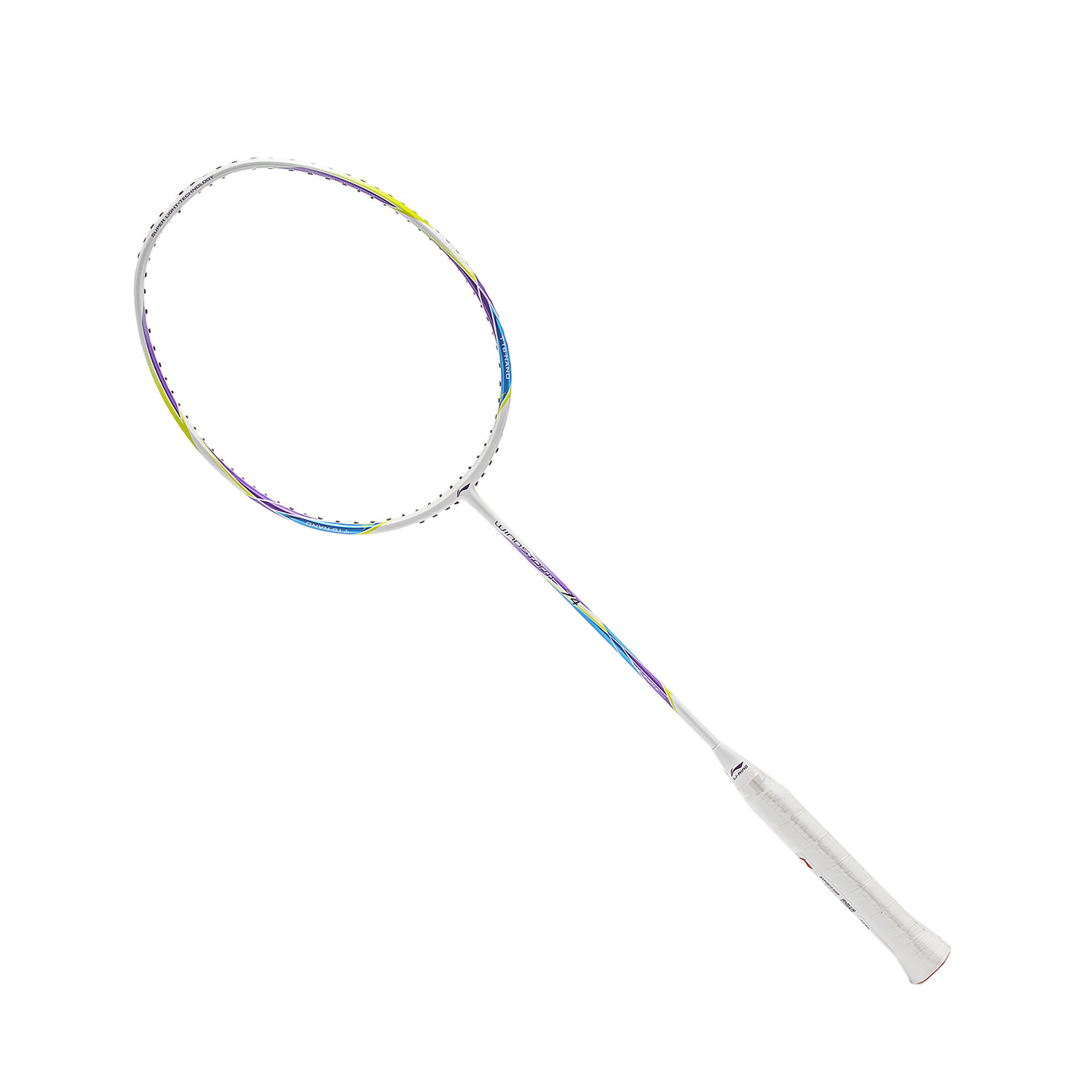 Lining/李宁正品Windstorm74碳纤维轻装74g高磅30羽毛球拍AYPQ012