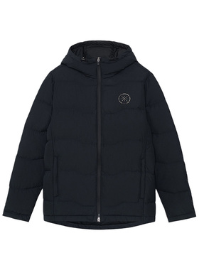 李宁正品韦德系列冬季新款男子运动休闲连帽保暖羽绒服AYMS259