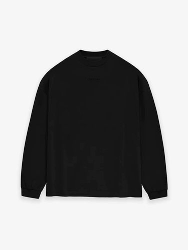 Fear of God Essentials 23FW云系列纯色字母logo长袖T恤FOG高街