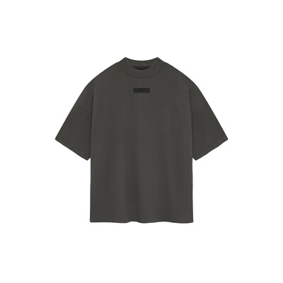 Fear of God Essentials 24SS前小皮标logo纯色短袖T恤男FOG潮流