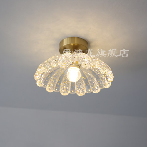 柚子花走廊过道灯玄关亚克力楼梯入户吸顶灯卧室阳台衣帽间吸顶灯