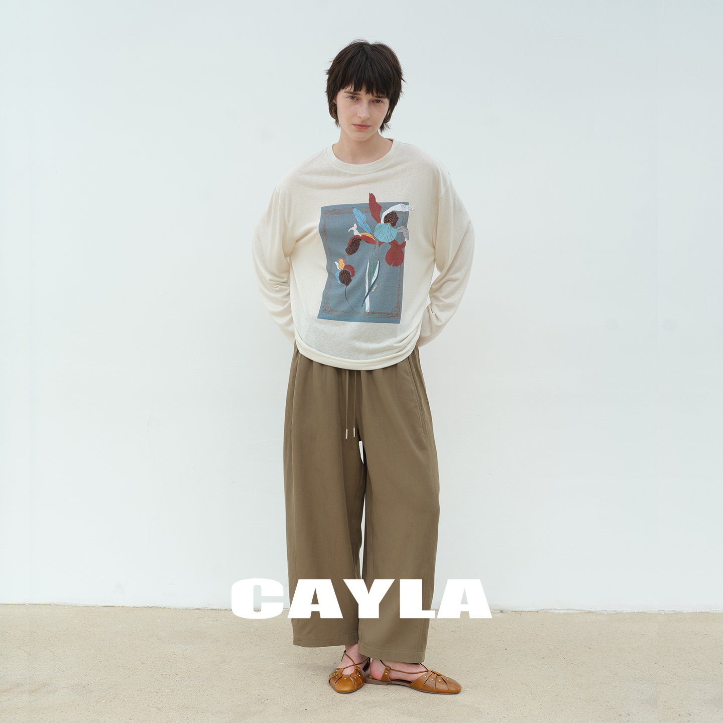 CAYLA早秋度假花卉刺绣趣