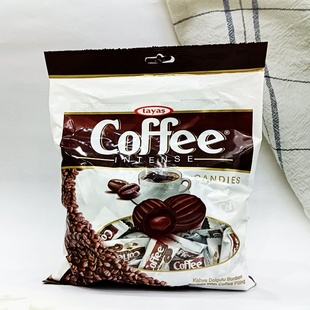 土耳其进口爱比可浓香咖啡味夹心硬糖软糖喜糖零食年货礼物500克